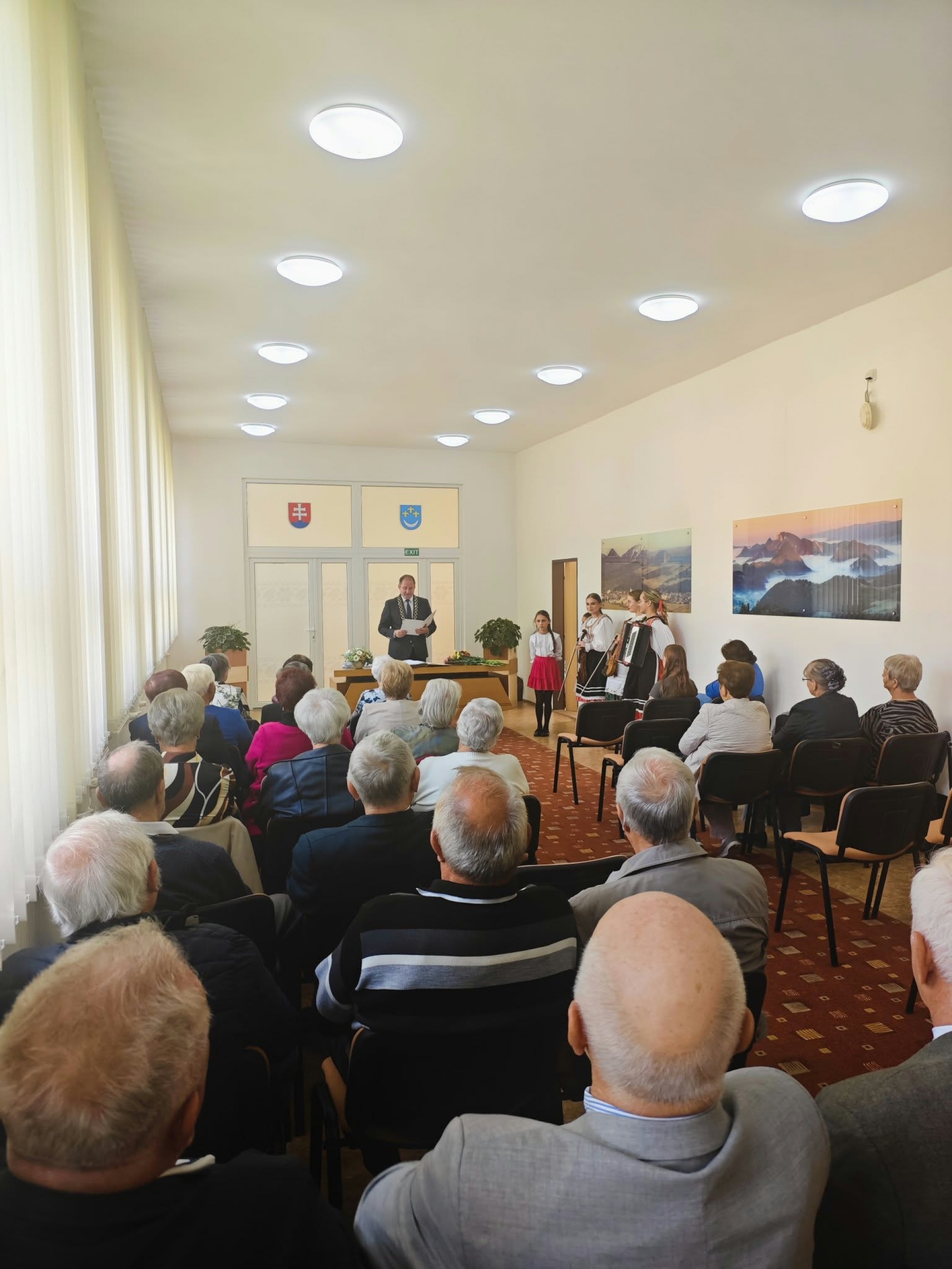 Privítali sme novonarodených občanov a našich jubilantov 