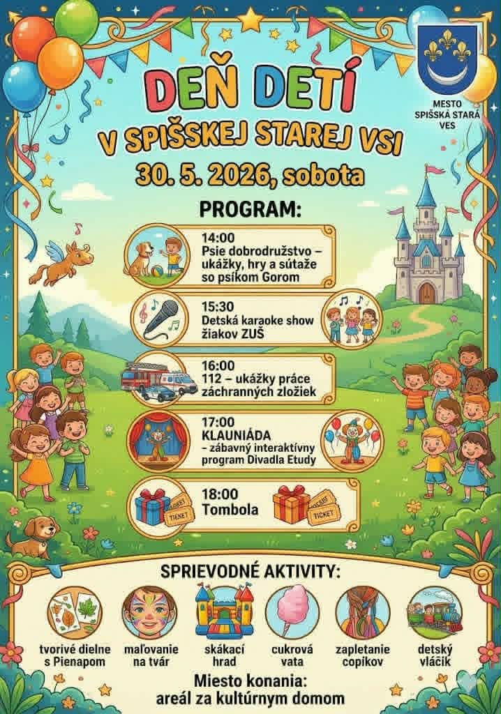 DEŇ DETÍ dňa 30.5.2026