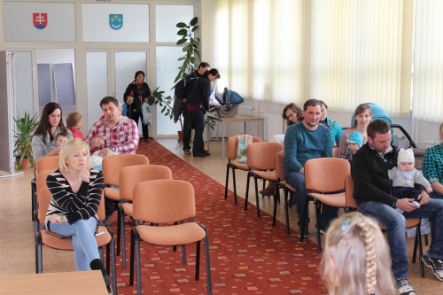 Prijatie jubilantov a novonarodených obyvateľov mesta 2017