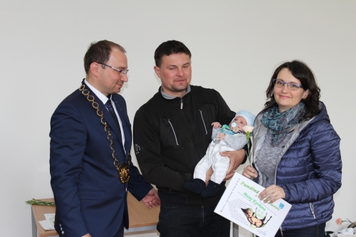 Prijatie jubilantov a novonarodených obyvateľov mesta 2017