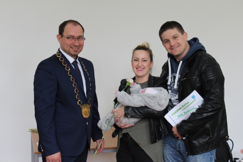 Prijatie jubilantov a novonarodených obyvateľov mesta 2017