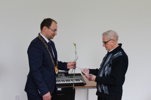 Prijatie jubilantov a novonarodených obyvateľov mesta 2017