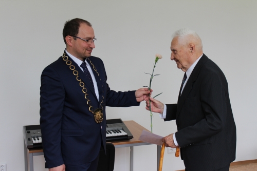 Prijatie jubilantov a novonarodených obyvateľov mesta 2017