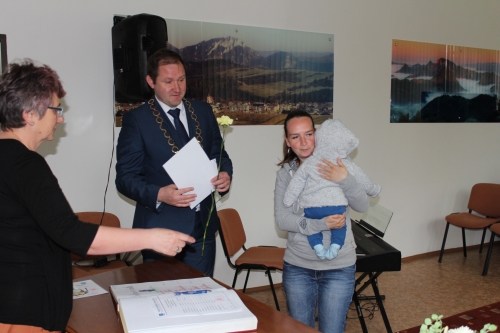 Prijatie jubilantov a novonarodených obyvateľov mesta 2019