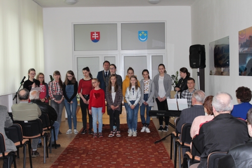 Prijatie jubilantov a novonarodených obyvateľov mesta 2019