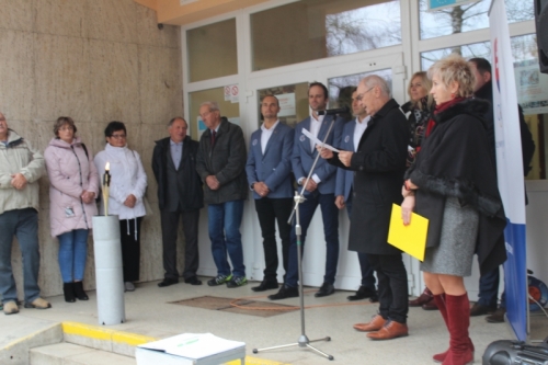 Odhalenie pamätnej tabule medailistom 5.11.2019