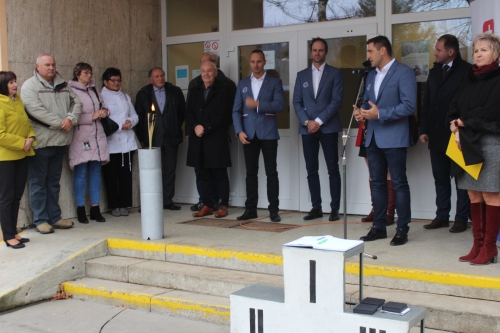 Odhalenie pamätnej tabule medailistom 5.11.2019