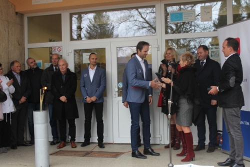 Odhalenie pamätnej tabule medailistom 5.11.2019