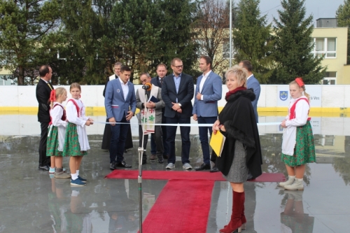 Otvorenie multifunkčného ihriska 05.11.2019