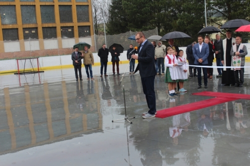 Otvorenie multifunkčného ihriska 05.11.2019