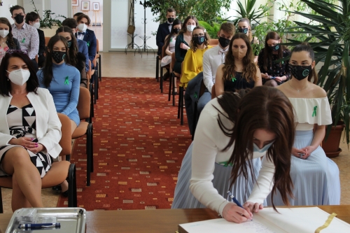 Prijatie maturantov 20.5.2021