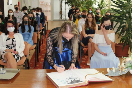 Prijatie maturantov 20.5.2021