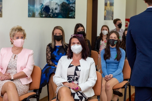 Prijatie maturantov 20.5.2021