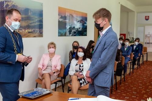 Prijatie maturantov 20.5.2021
