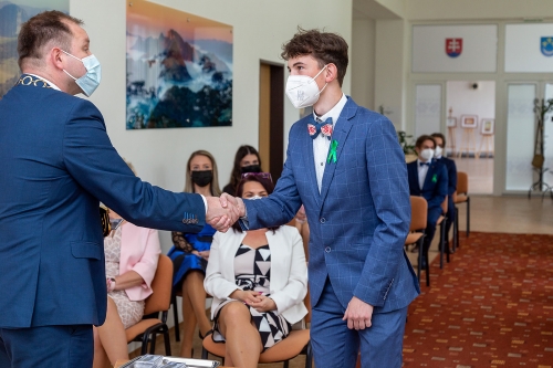 Prijatie maturantov 20.5.2021