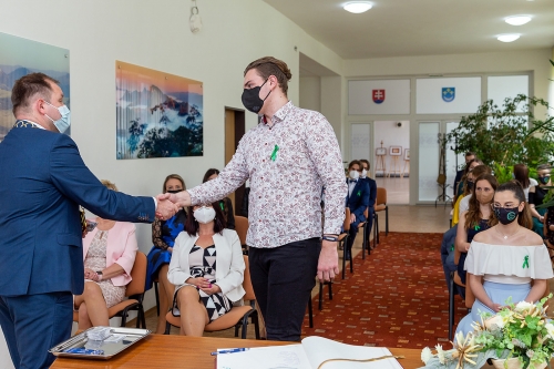 Prijatie maturantov 20.5.2021
