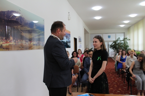 Prijatie maturantov 2022