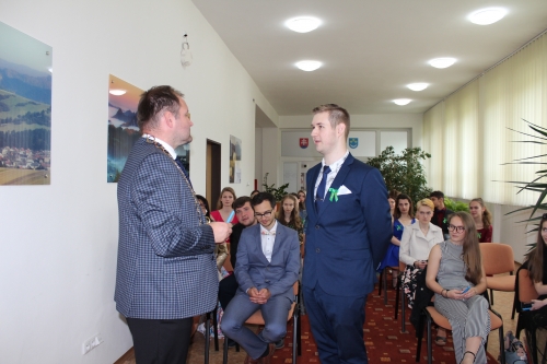 Prijatie maturantov 2022