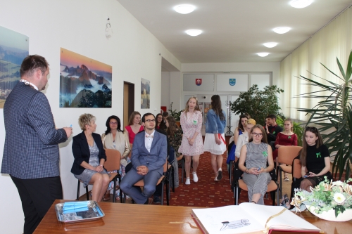Prijatie maturantov 2022