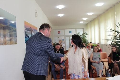 Prijatie maturantov 2022