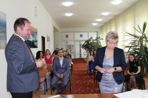 Prijatie maturantov 2022