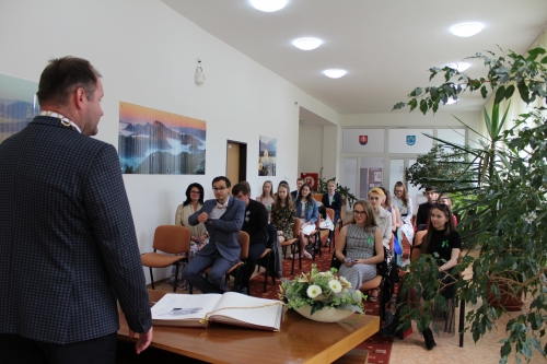 Prijatie maturantov 2022