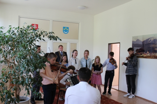 Prijatie jubilantov a detí 8.6.2022