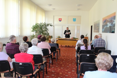 Prijatie jubilantov a detí 8.6.2022