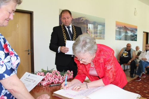 Prijatie jubilantov a detí 8.6.2022