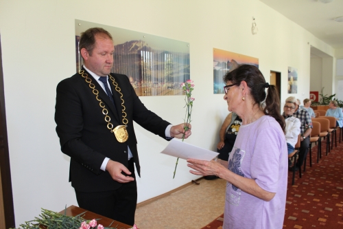 Prijatie jubilantov a detí 8.6.2022