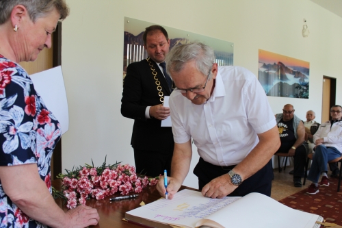 Prijatie jubilantov a detí 8.6.2022