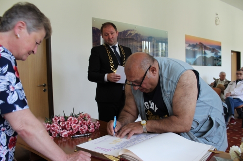 Prijatie jubilantov a detí 8.6.2022