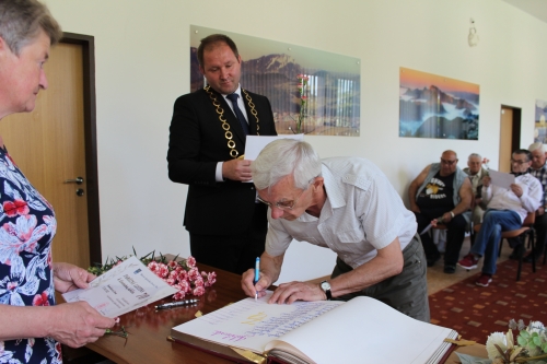Prijatie jubilantov a detí 8.6.2022