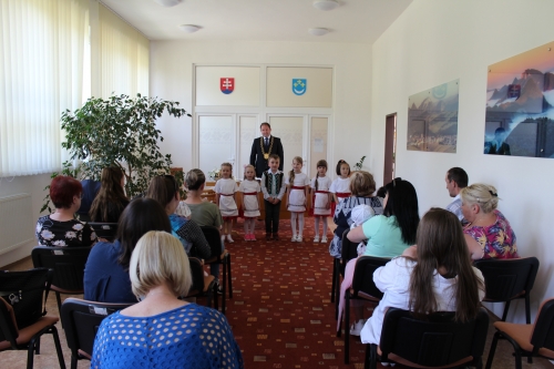 Prijatie jubilantov a detí 8.6.2022