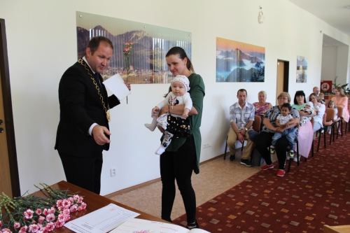 Prijatie jubilantov a detí 8.6.2022