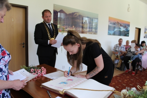 Prijatie jubilantov a detí 8.6.2022
