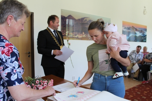 Prijatie jubilantov a detí 8.6.2022