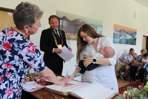 Prijatie jubilantov a detí 8.6.2022