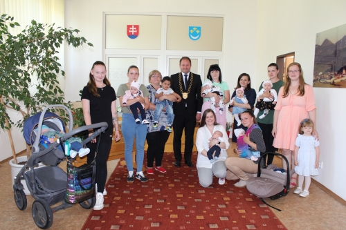 Prijatie jubilantov a detí 8.6.2022