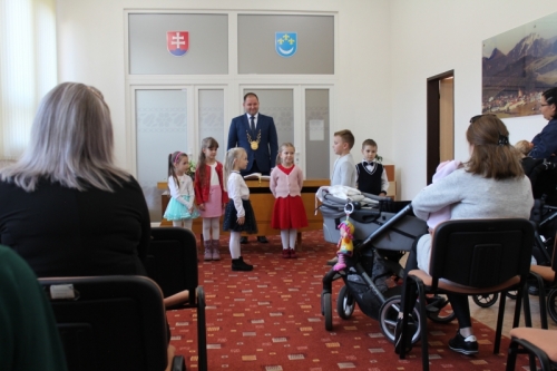 Prijatie detí a jubilantov 26.10.2022