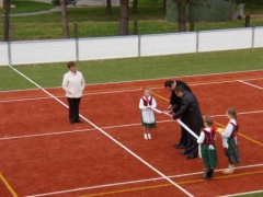 Otvorenie viacúčelového ihriska s umelou trávou