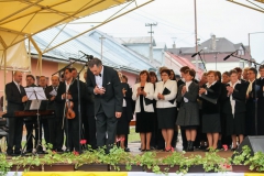 Požehnanie sochy A.M.Chmeľa