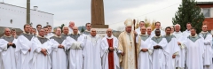 Požehnanie sochy A.M.Chmeľa