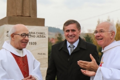 Požehnanie sochy A.M.Chmeľa