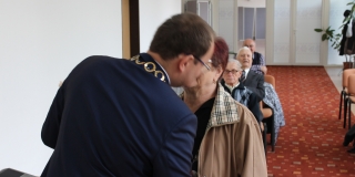 Prijatie jubilantov a novonarodených obyvateľov mesta 2017