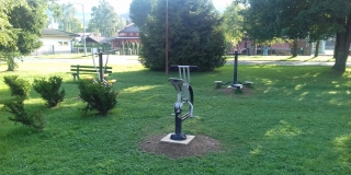 Nový fitness park