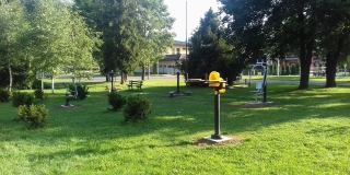 Nový fitness park
