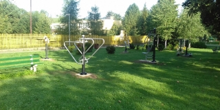 Nový fitness park