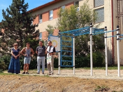 V areáli Základnej školy v Spišskej Starej Vsi pribudlo nové workoutové ihrisko – fotografia 2