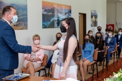 Prijatie maturantov 20.5.2021